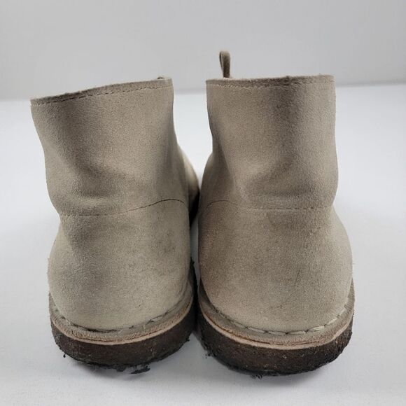 Clarks Desert Chukka Boots Men's Sz 9.5 M Sand Suede Soft Crepe Sole 3169 - Picture 11 of 11
